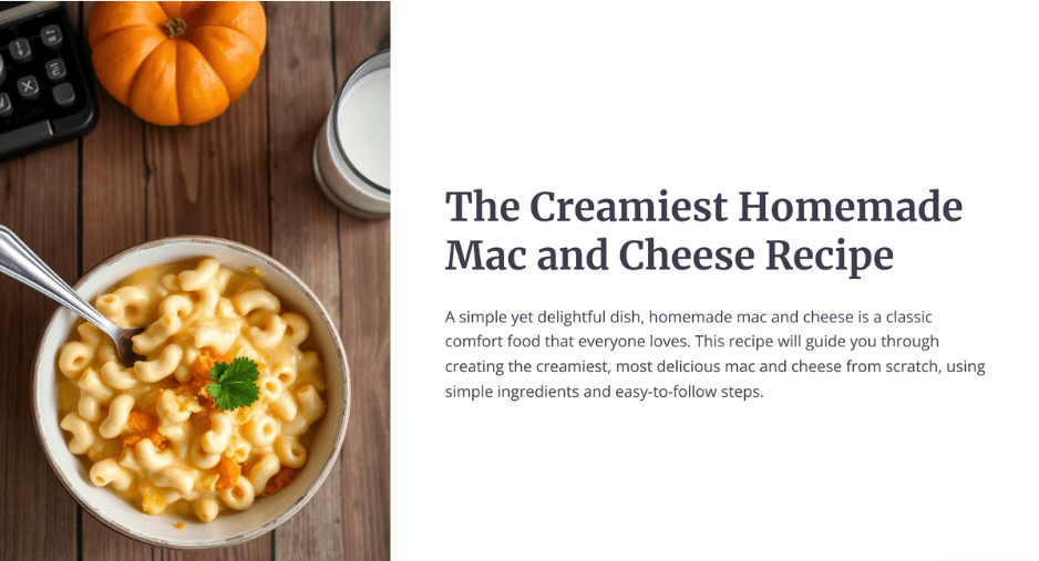 Mac and Cheese