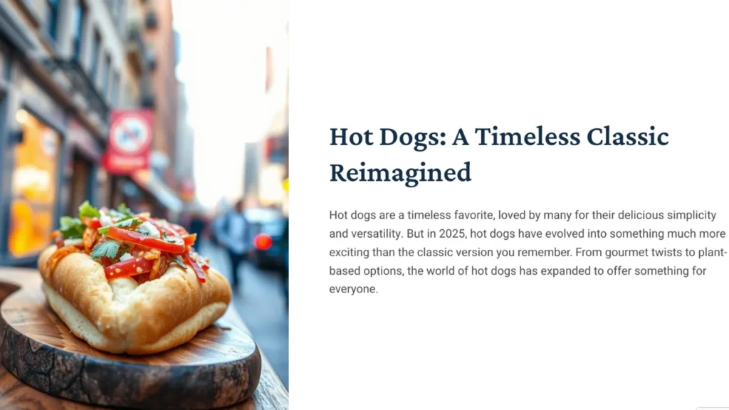 Hot Dogs Hot Dogs