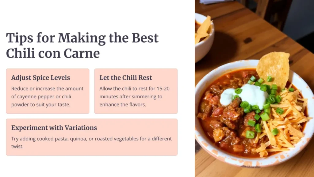 Chili con Carne Chili con Carne