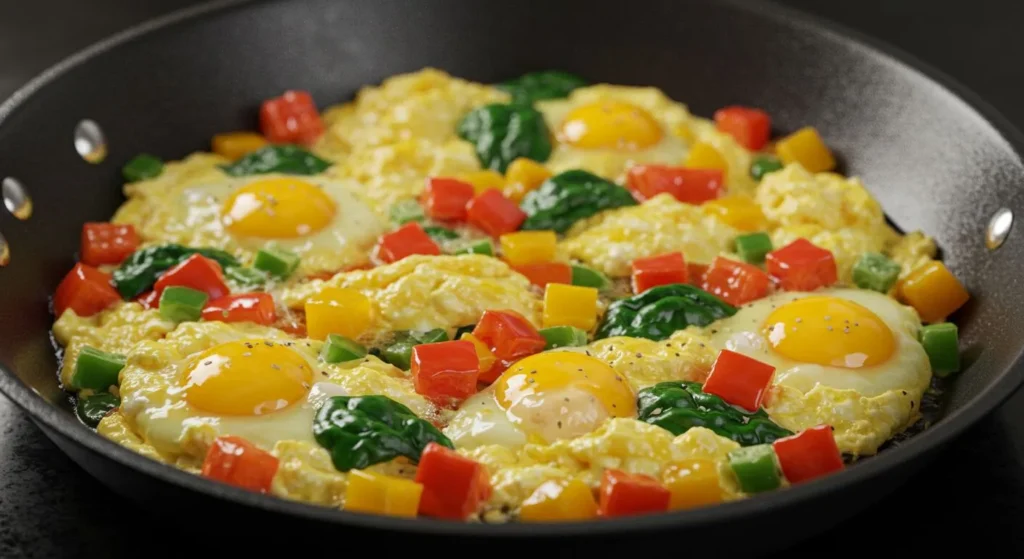 Eggs with Veggies