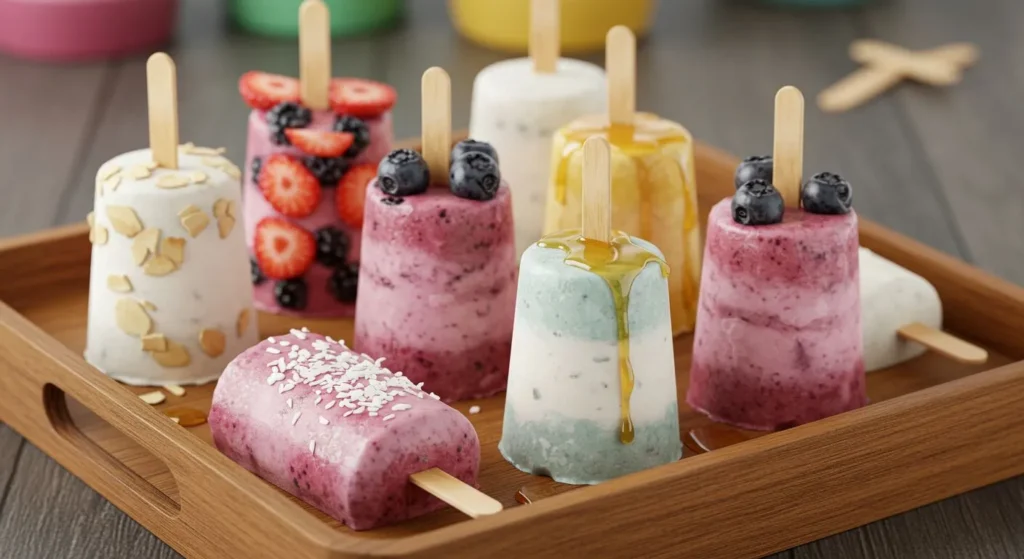 Frozen Yogurt Pops