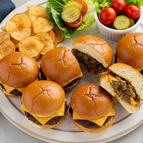 Denver Nuggets cheesy sliders