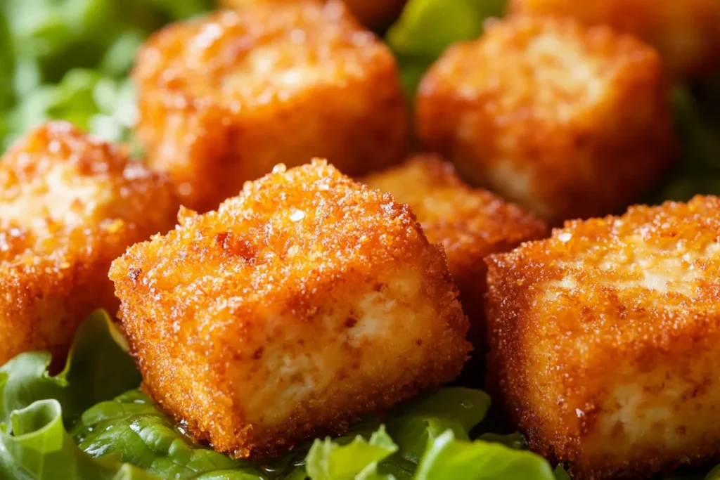 Crispy Tofu Salad