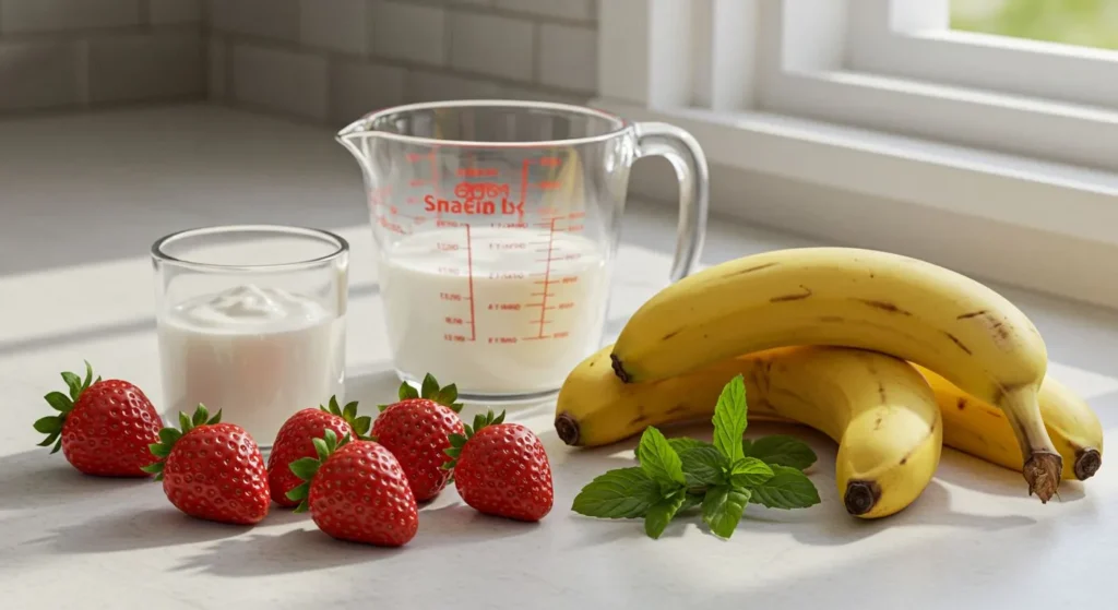 Strawberry Banana Smoothie