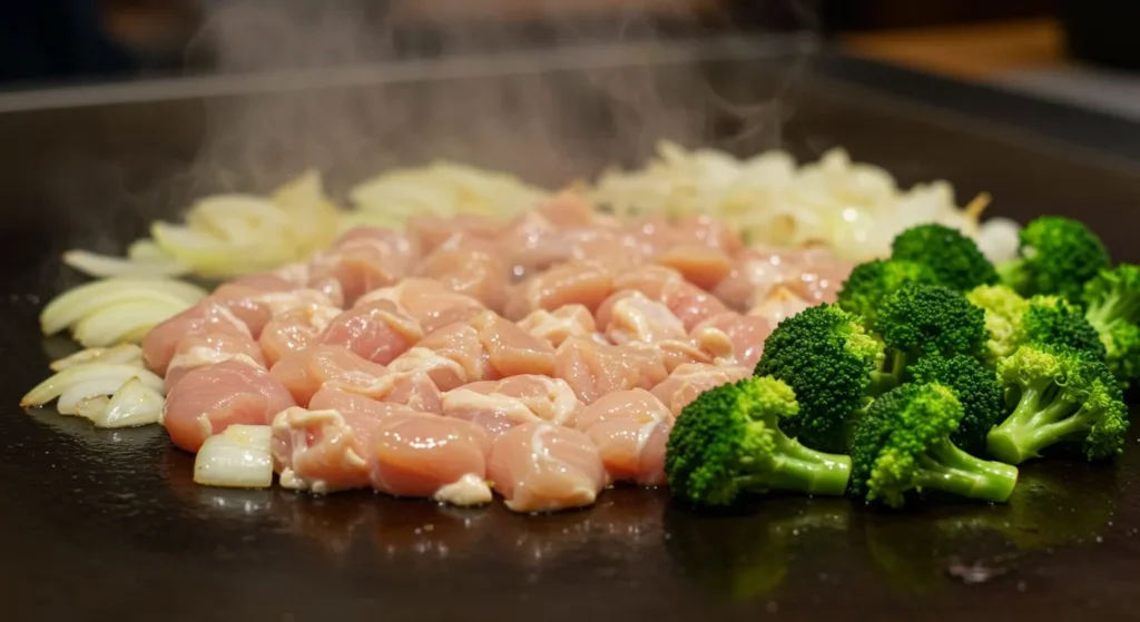 Perfect Hibachi Fried Rice with Chicken and Broccoli: A Restaurant-Quality Recipe at Home