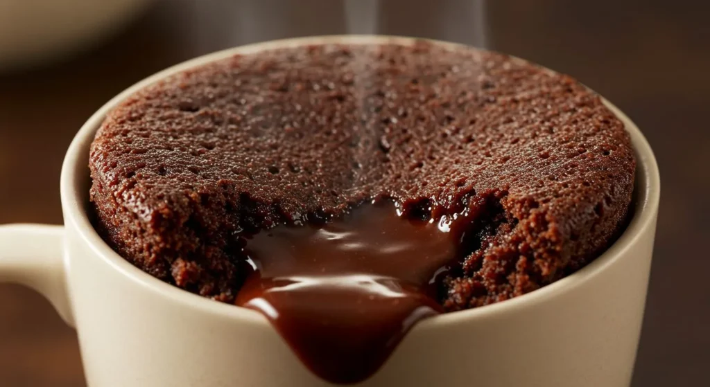 Molten Chocolate Mug Cake