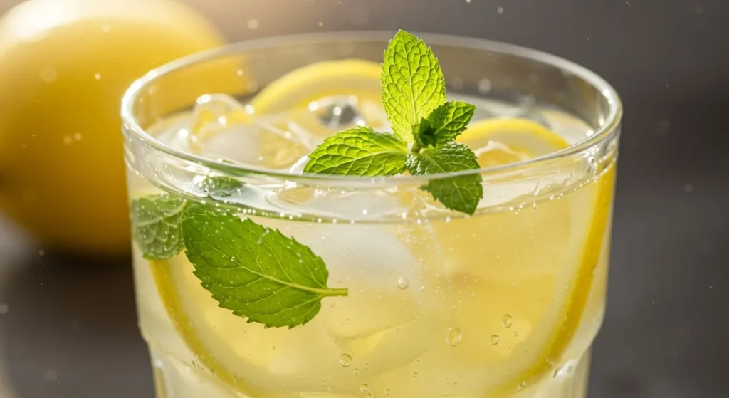 Refreshing Mint Lemonade
