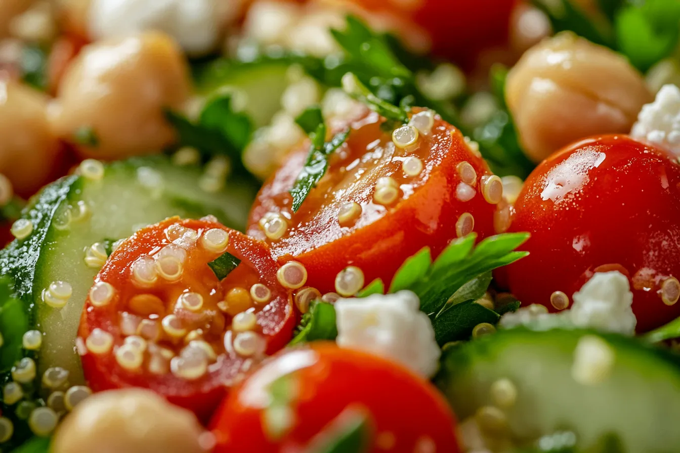 Healthy Summer Recipe for a Fresh and Nutritious Meal - Mediterranean Quinoa Power Bowl