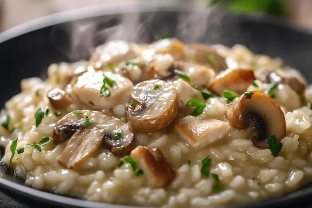 Creamy Mushroom and Chicken