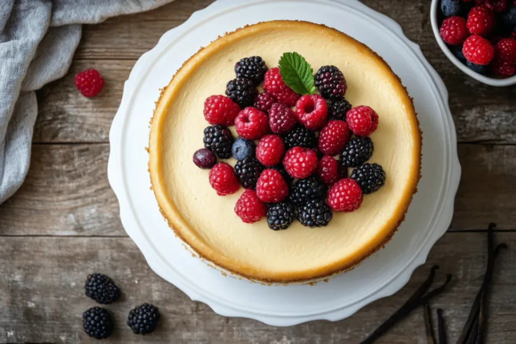 Classic Vanilla Cheesecake