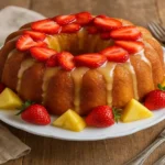 Strawberry Pineapple Pound Cake 1
