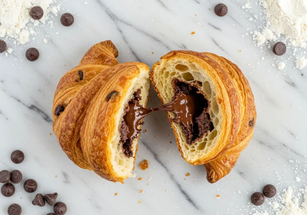 Classic French Croissants
Pain au Chocolat
Kouign-Amann
Chocolate Chip Cookie Dough Bars